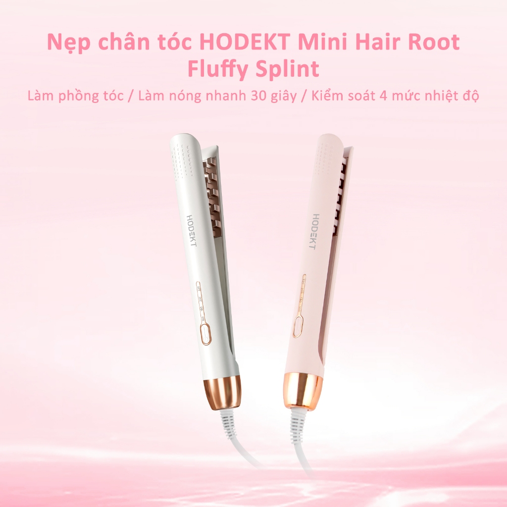 Máy dập phồng chân tóc HODEKT Mini Máy bấm xù dập phồng chân vuông tóc làm phồng chân tóc