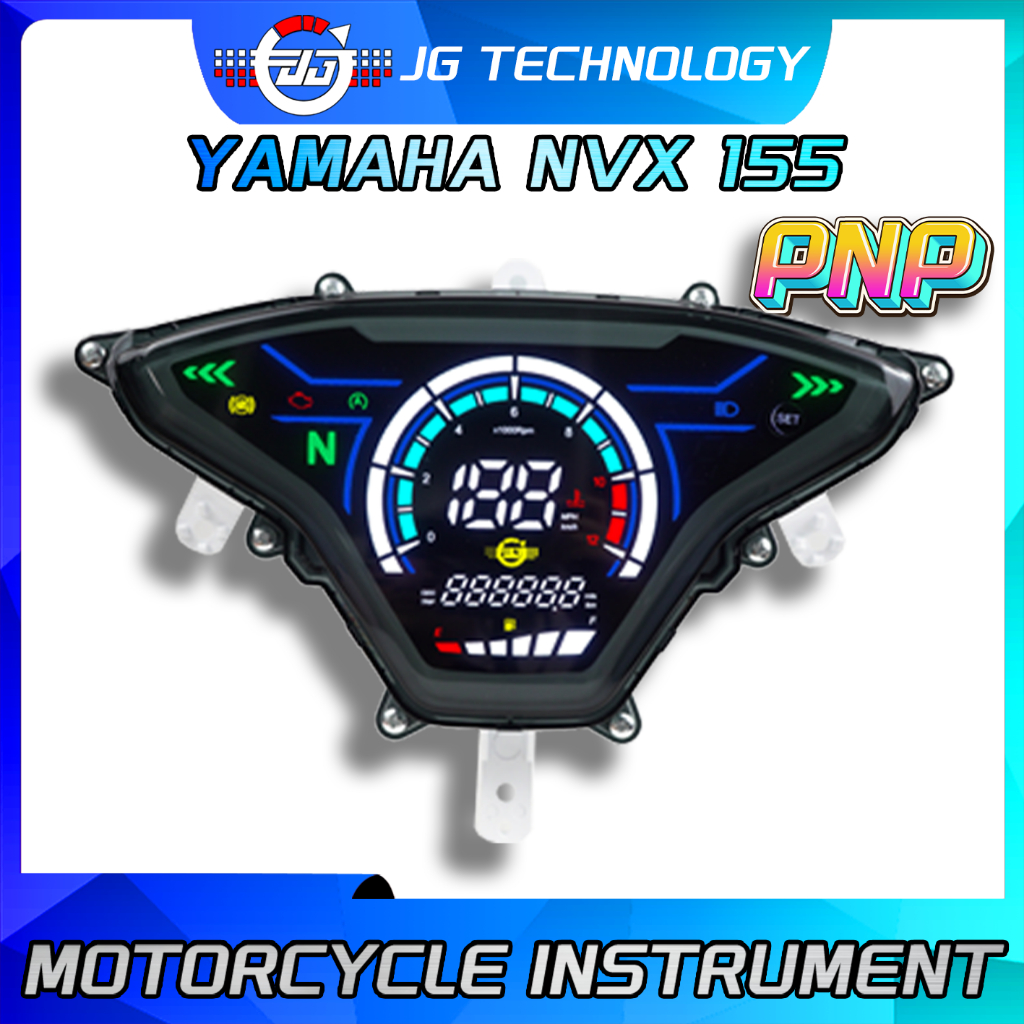 Dành Cho Xe YAMAHA NVX155 NVX 155 V2 AEROX V2 AEROX155 Đồng Hồ Kỹ Thuật Số Đồng Hồ Tốc Độ LED Kỹ Thu