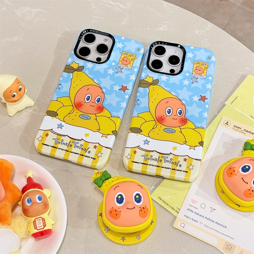 Ốp điện thoại iphone 17 Pro Max 16 Pro Max 15 Pro Max 14 Pro Max Pyjama Star People