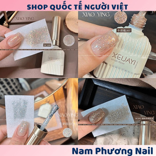  Sơn nhũ XEIJAYI 15ml chất gel cát kim tuyến lấp lánh siêu đẹp 🌸 Nam Phương Nail 🌸 