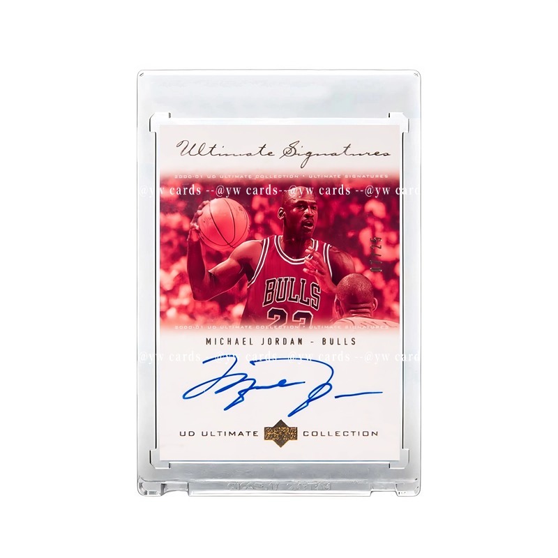 Jordan Signature Star Card 1 / 1 NBA Basketball Homemade Card Non-Panini Chất liệu Jersey Collection