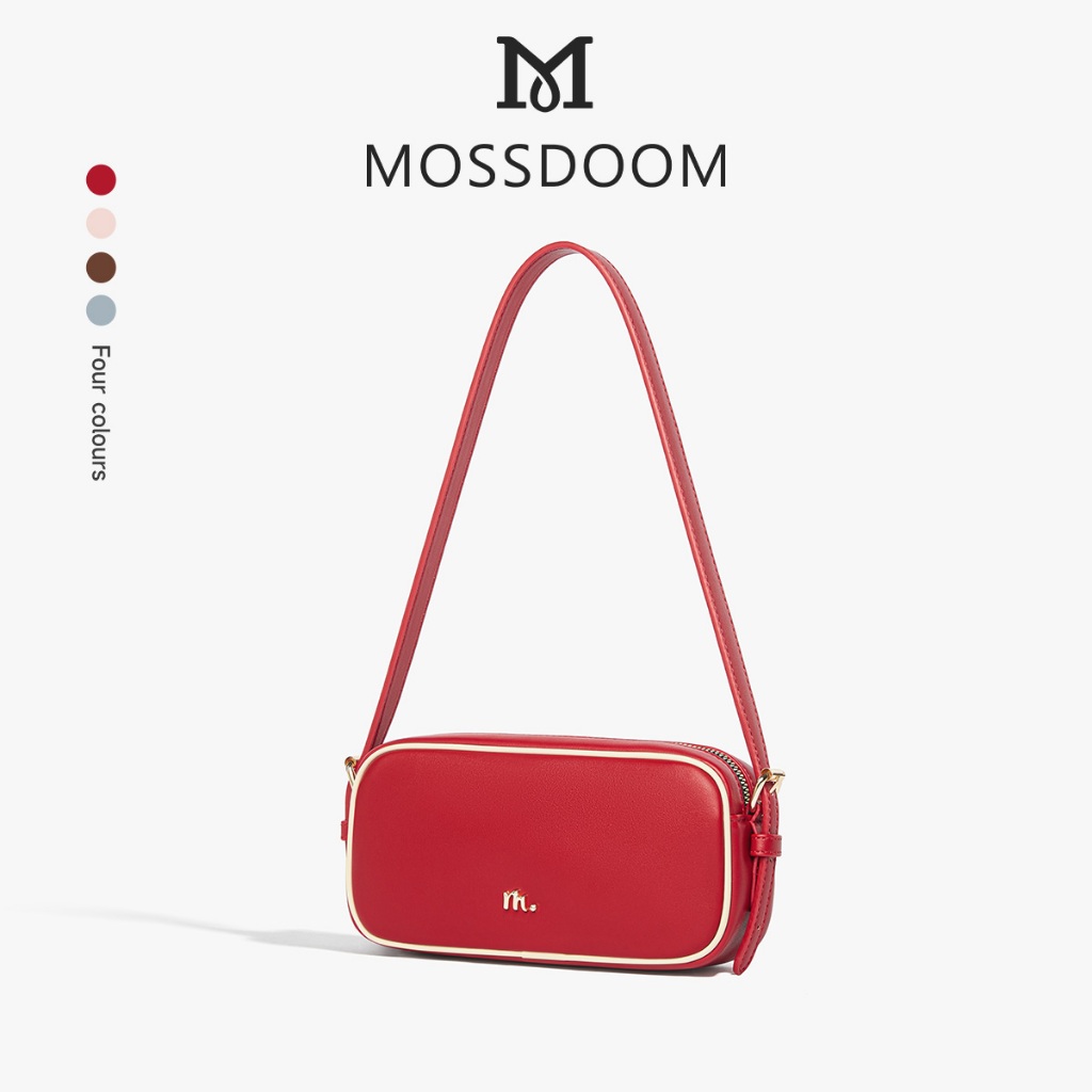 MOSSDOOM Sola Bag Retro Túi đeo vai nhiều màu Túi xách đơn giản thời trang