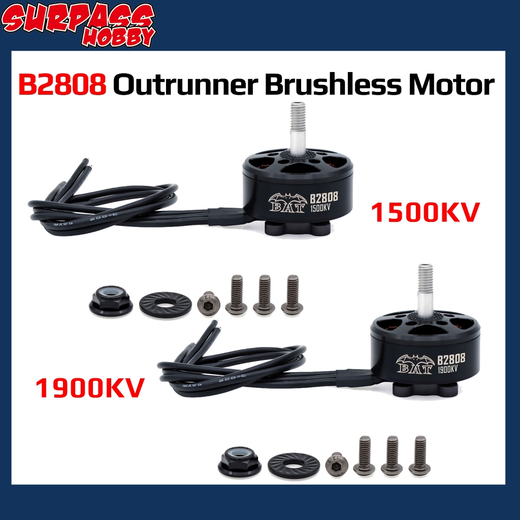 Vượt qua sở thích 2808 1500KV 1900KV 5S-6S Động cơ không chổi than đa trục cho FPV Racing Drone Mult