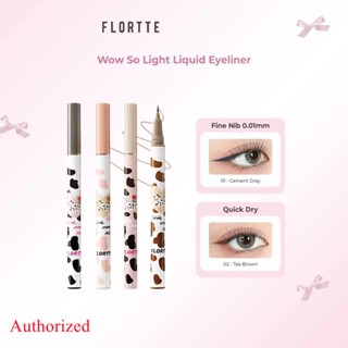   Hot sale  Bút kẻ mắt dạng lỏng chống thấm nước hiệu FLORTTE dòng Salad Trái Cây Nội Địa Trung 