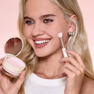 SHEGLAM Sharp Moves Triangle Makeup Brush Soft Face Setting Powder Loose Powder Concealer Tool Brush