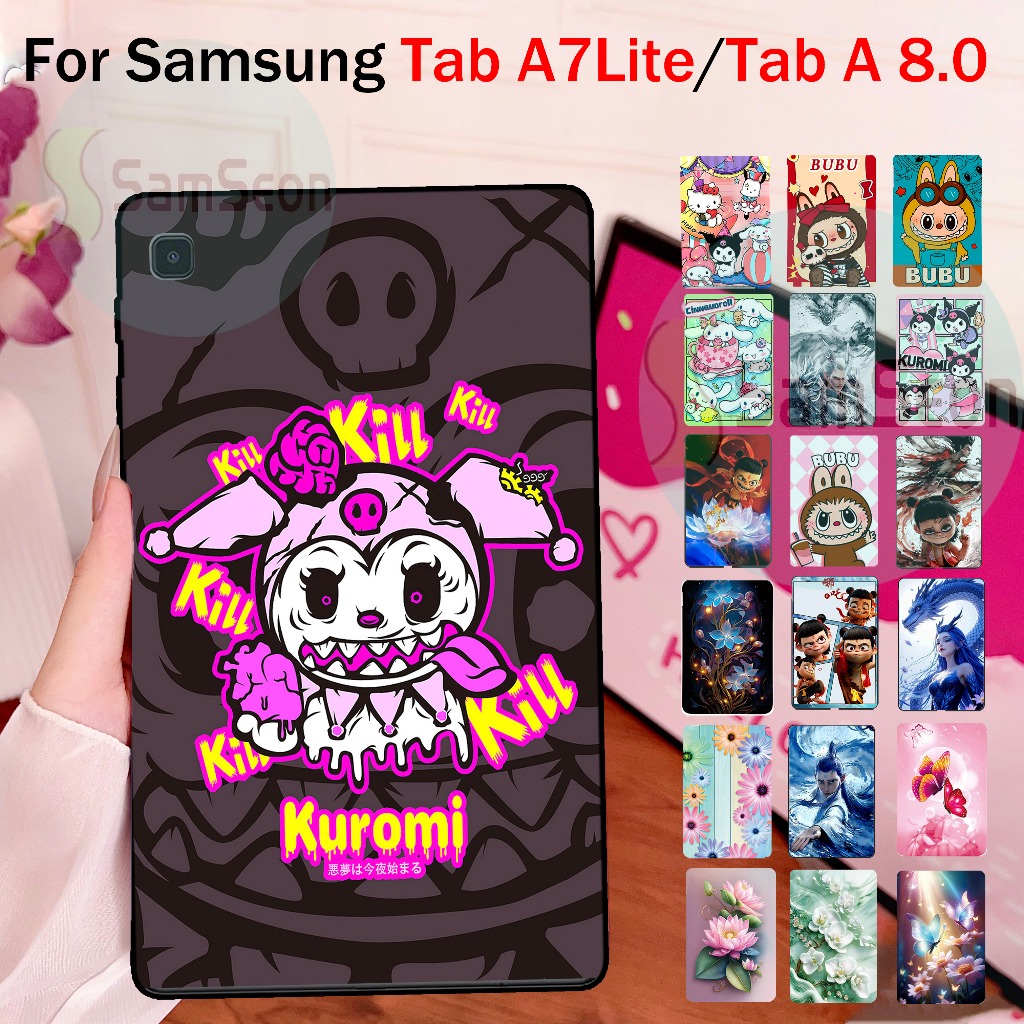 Dành Cho Samsung Galaxy Tab A 8.0 2019 Tab A7 Lite A7Lite Ốp điện thoại Mềm Siêu Mỏng Ốp điện thoại 