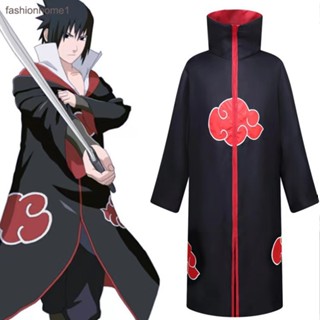 [fas] animer cosplay trang phục Akatsuki Itachi áo choàng chất lượng cao Anime convention Anime Naruto halloween VN