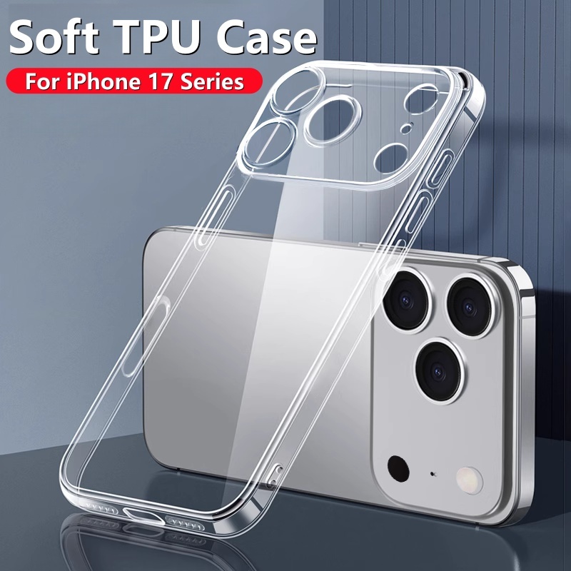 Ốp Lưng TPU Mềm Cho iPhone 17 Pro / 17 Air / 17 Pro Max Ốp Điện Thoại Lỗ Chính Xác Cho iPhone 17 Ser
