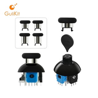 GuliKit 720° Cần điều khiển TMR điện từ có thể điều chỉnh độ căng cho tay cầm chơi game PS4 PS5 / PS5 Edge cho bộ điều khiển Switch Pro
