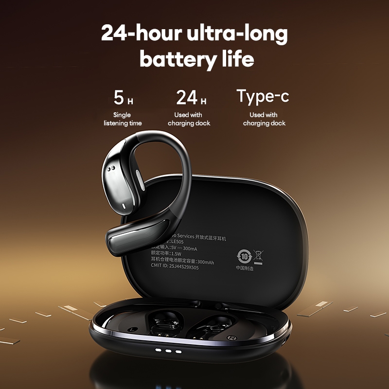 (Giao hàng tại địa phương) Tai nghe chống nước Bluetooth 6.0 không dây Lenovo LE505 Pin dài dành cho doanh nghiệp có Mic Tai cắm | BigBuy360 - bigbuy360.vn