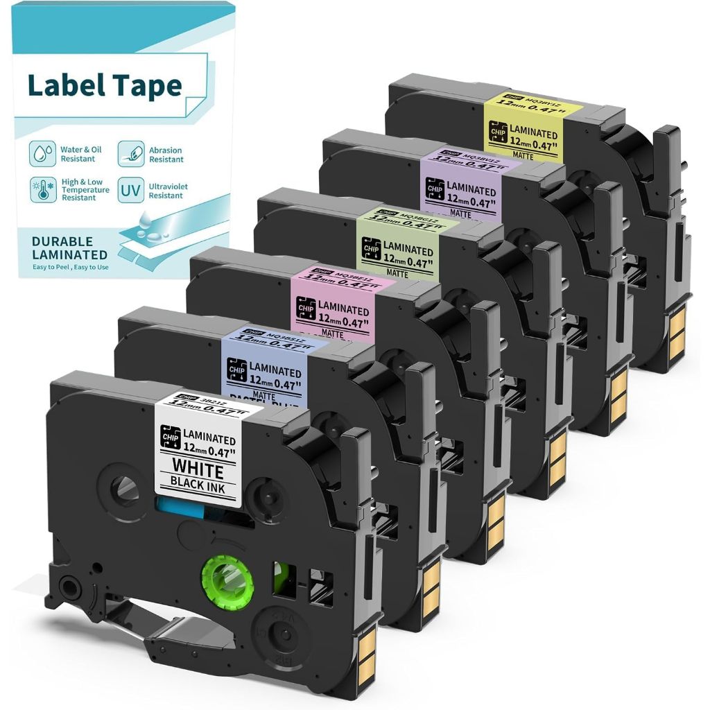 Băng keo tạo nhãn màu cho máy in D210S H1100 D480BT P780BT E1000 P3200