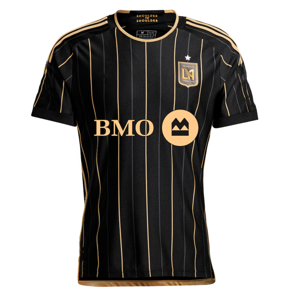 Áo bóng đá Los Angeles FC Đen 2025 SON D.BOUANGA Áo bóng đá nam S-XXL