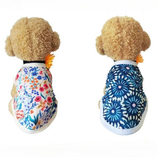 Quần áo chó sơ sinh cotton chó con và áo vest mèo
