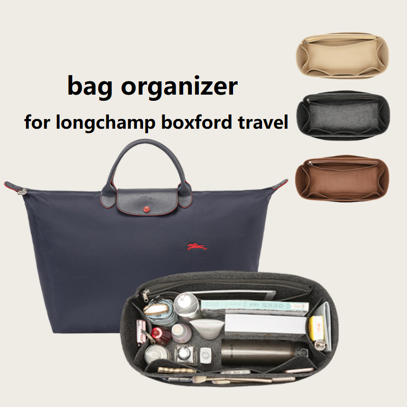 lót túi longchamp boxford trave makeup inner bag organizer