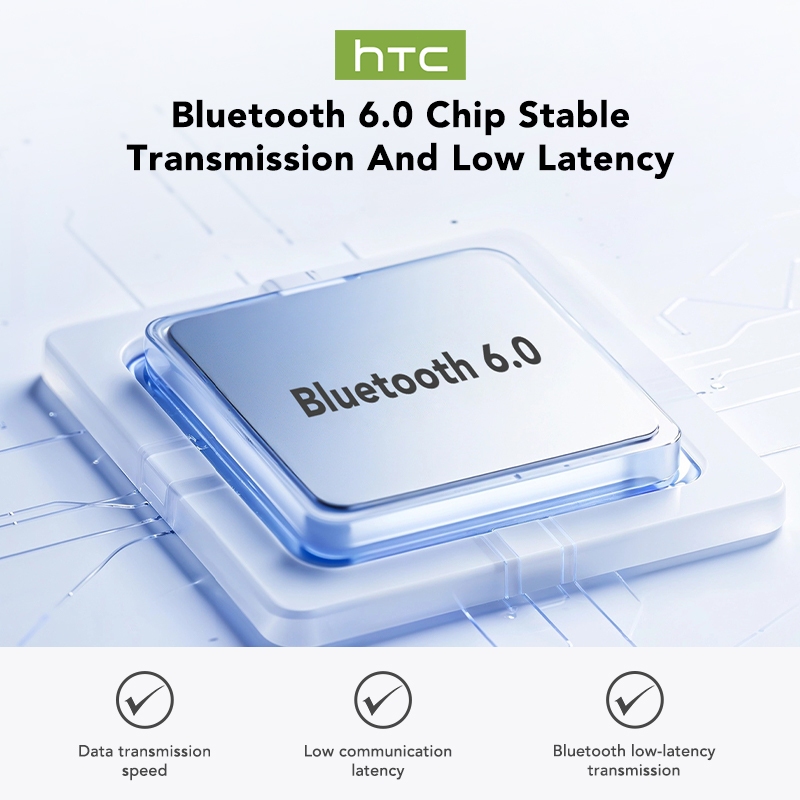 HTC NE57 Tai Nghe Phiên Dịch AI Phiên dịch đồng thời hai chiều Dịch thuật AI Bluetooth 6.0 Hỗ trợ 134 ngôn ngữ Tai nghe không dây Tai nghe móc tai không dây Âm thanh chất lượng cao Thiết kế thời trang Pin 200mAh | BigBuy360 - bigbuy360.vn