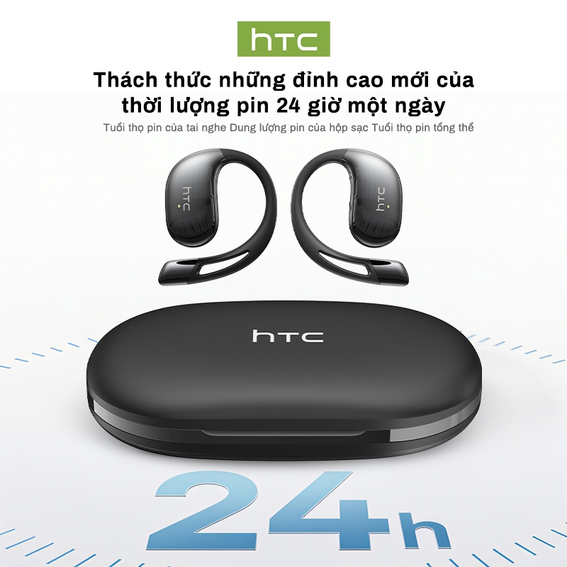 Tai nghe dịch thuật HTC NE57 AI Màn hình LED Tai nghe Bluetooth V6.0 HIFI Gọi Khử tiếng ồn Tai nghe không dây IPX5 Tai nghe thể thao chống nước | BigBuy360 - bigbuy360.vn