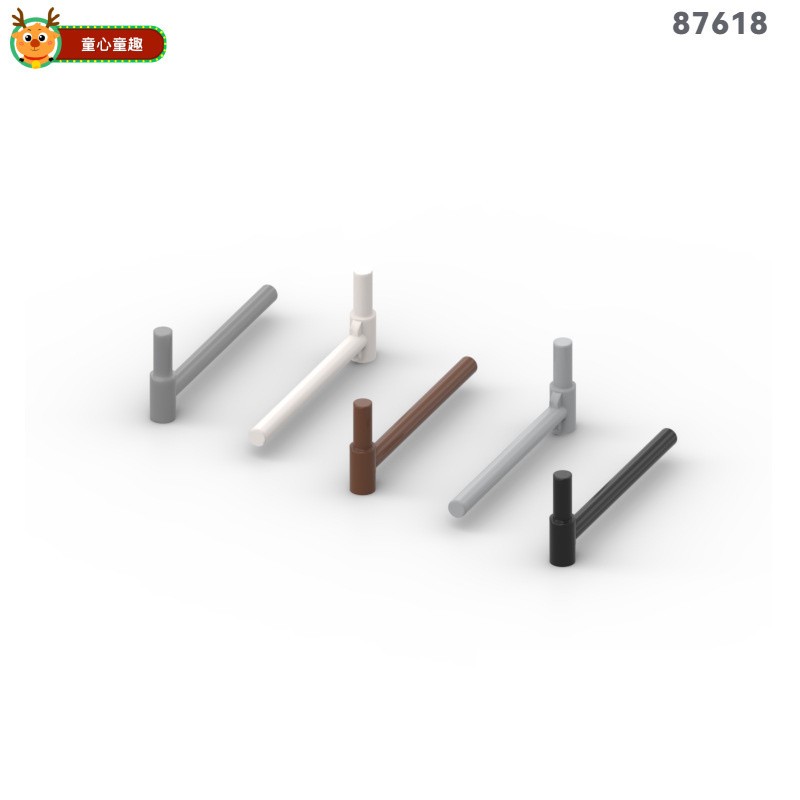 Tương thích với Lego 87618 Thanh tròn 1x5 có tay cầm Các bộ phận chất lượng cao Đồ chơi MOC Đồ chơi 
