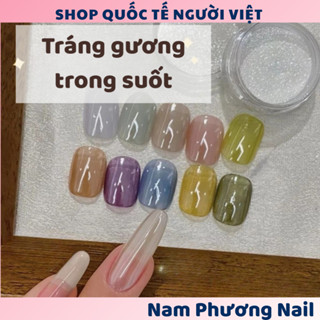 Tráng gương ánh trăng cực quang, mã mới siêu sáng 🌸 Nam Phương Nail 🌸