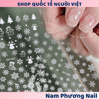 Sticker miếng dán móng mùa Giáng sinh Noel siêu cute 🌸 Nam Phương Nail 🌸 