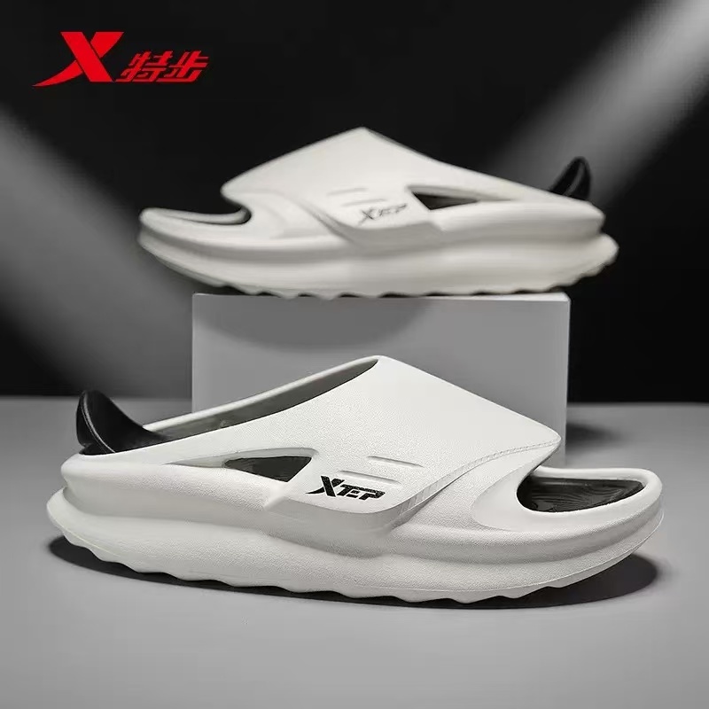 Xtep 100% chính hãng chống trượt, chống mài mòn, thoáng khí, thoải mái và co giãn dép nam nữ