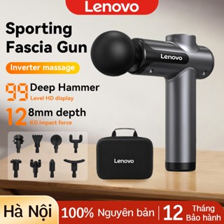 Máy Massage Cầm Tay Mini Cao Cấp  Lenovo Công Nghệ AI Cảm Biến Lực Nhấn Giúp Giảm Đau Mỏi, Giãn Cơ Sau Tập Luyện,Cao Cấp 99 Chế Độ,8 Đầu