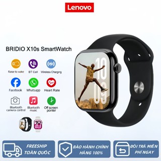 Đồng hồ thông minh Lenovo 2025 Bridio X10s có màn hình cảm ứng, theo dõi sức khỏe, kết nối điện thoại cho tin nhắn và cuộc gọi văn bản và chống nước