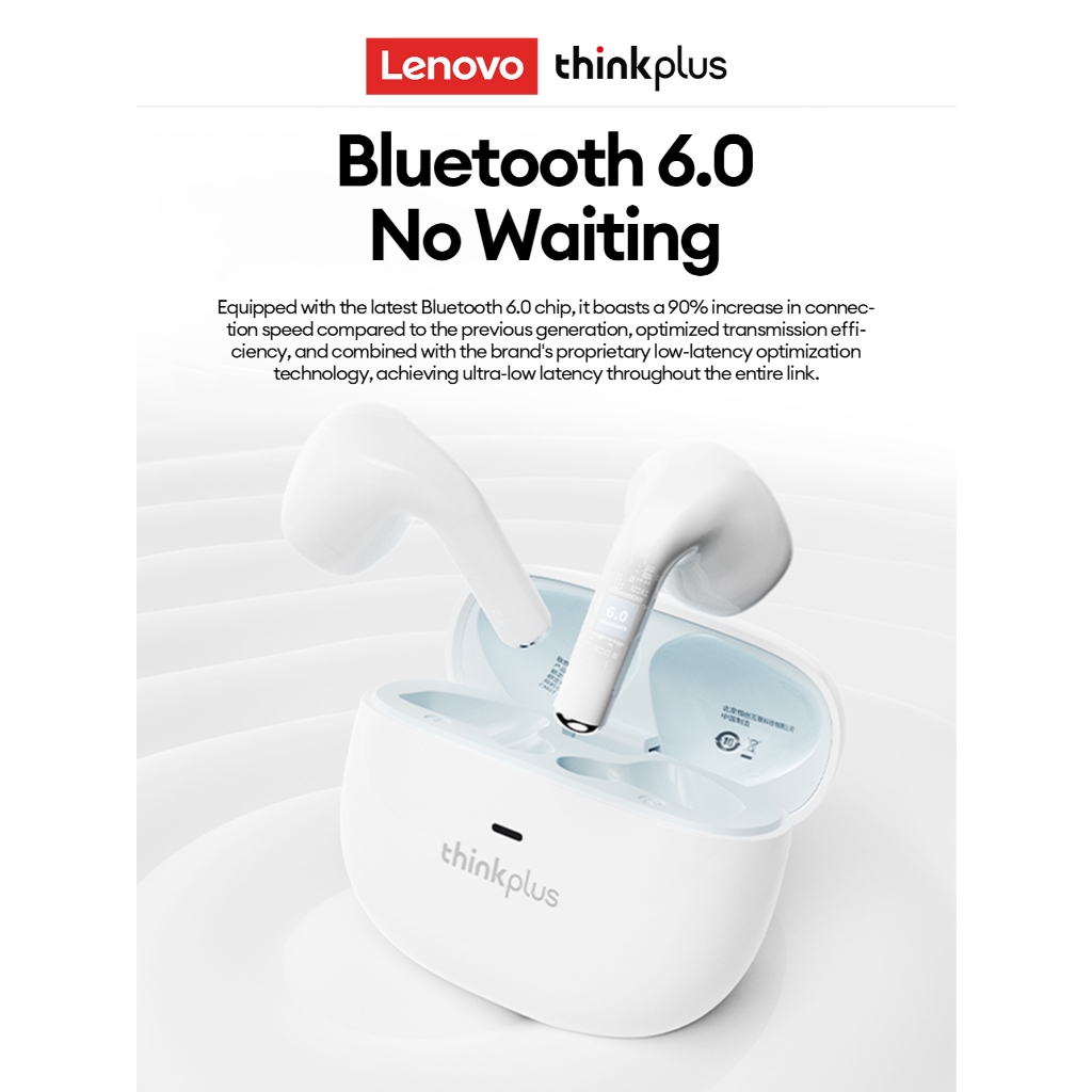 Lenovo Lp31 pro ANCTWS Tai nghe không dây Bluetooth Active Khử tiếng ồn Hi-Res LDAC Bluetooth 6.0 Tai nghe cho 17 16 pro max | BigBuy360 - bigbuy360.vn
