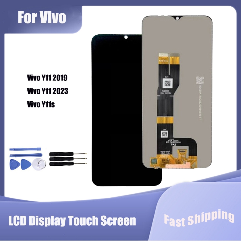 Dành cho vivo Y11 2019 Y11 2023 Y11s Màn hình LCD Bộ số hóa màn hình cảm ứng Bộ phận thay thế