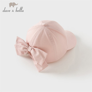 Dave Bella mũ lưỡi trai cho bé gái  hình nơ 3-10 tuổi  ,mũ lưỡi trai cho bé gái 100% cotton thời trang DB3253291