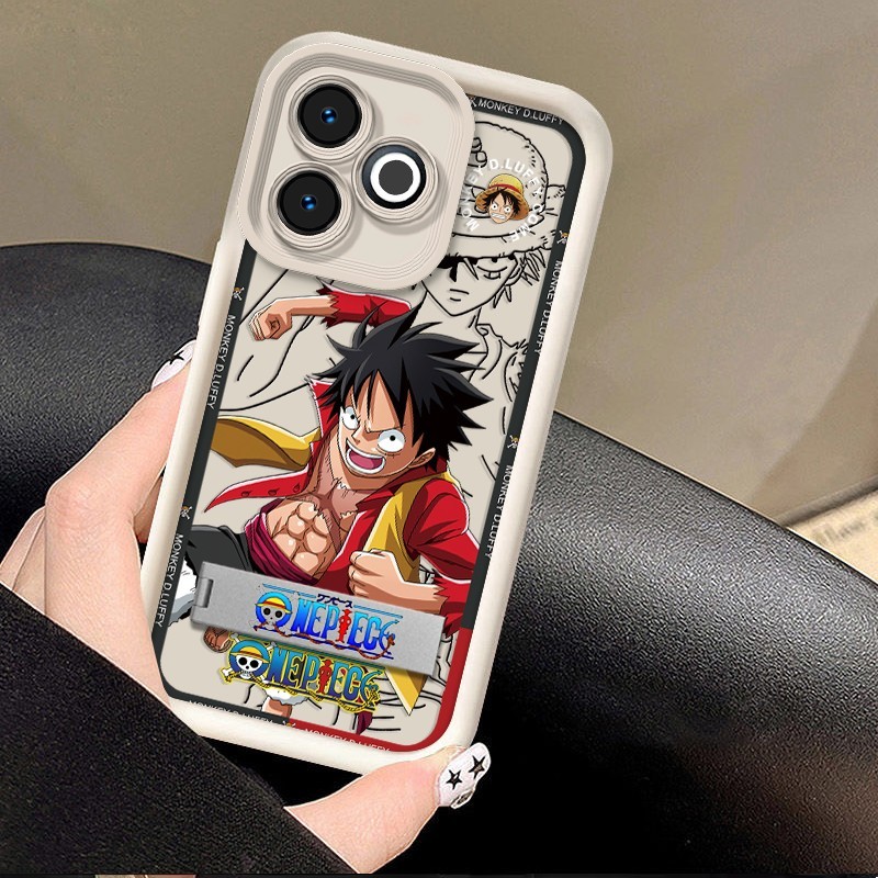 Ốp Giá Đỡ Miễn Phí Cho OPPO A5 PRO 5G A5 PRO 4G A5 5G A5 4G A5i PRO K13X 5G Dòng one piece Luffy Sil