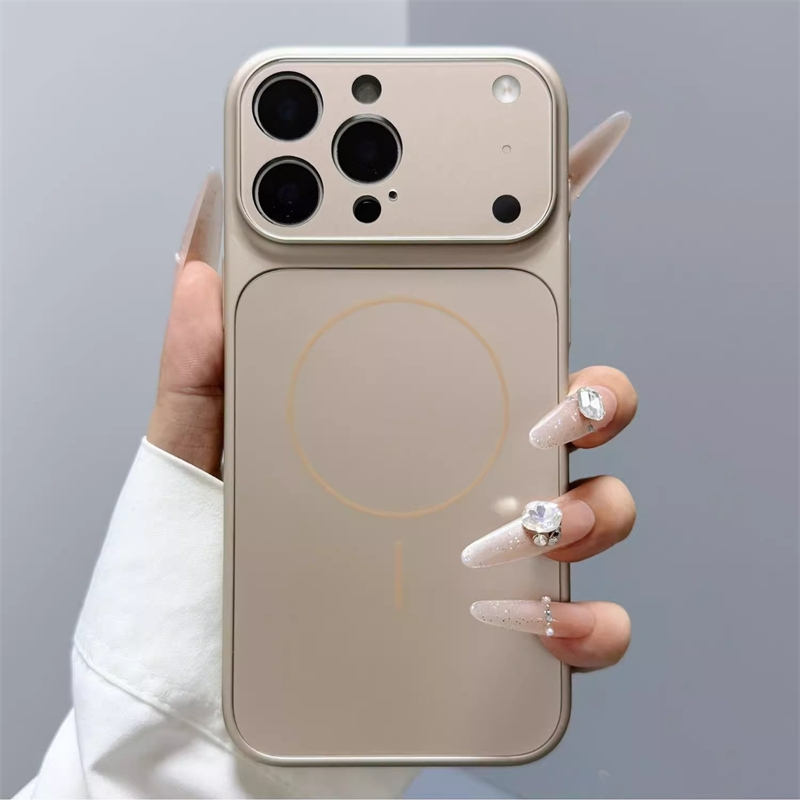 [Đổi thành iPhone 17] Ốp điện thoại từ tính mờ cho iPhone 13 14 15 16 17 Pro max 17 Air