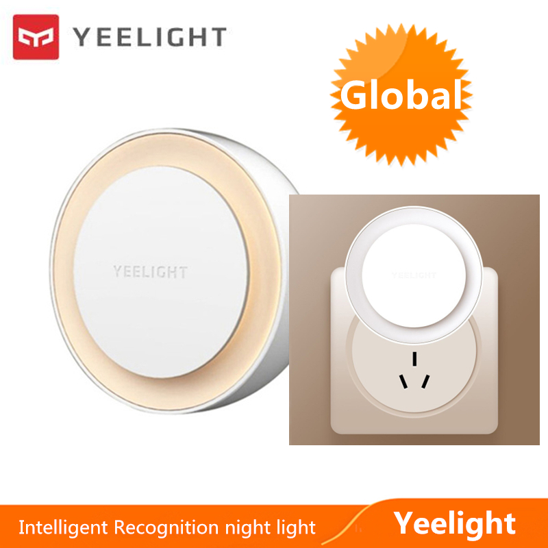 Phiên bản toàn cầu Yeelight Plug-in Light Sensor 2500k Nightlight EU / US / UKplug