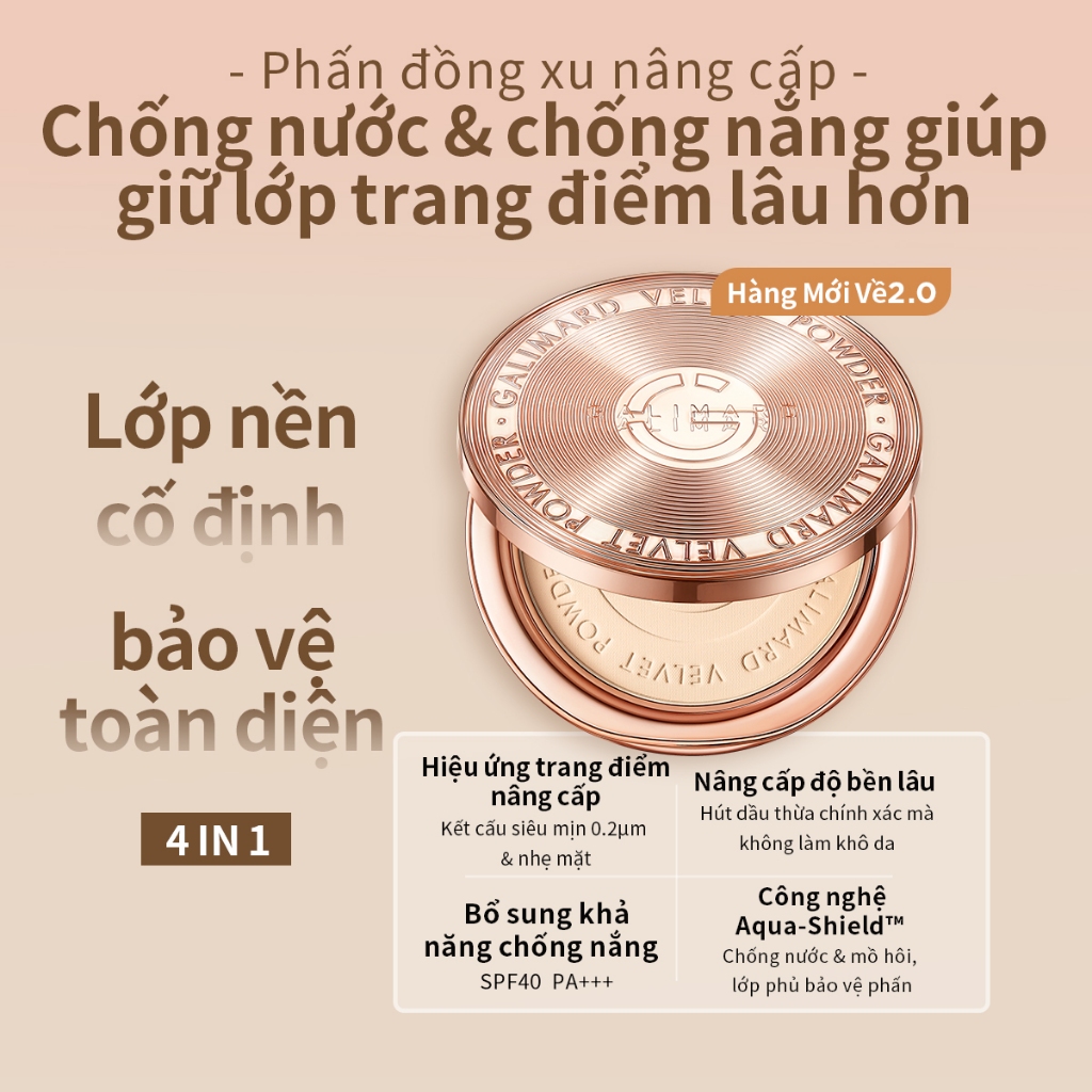 （Mua 1 Tặng 3）Phấn Nén kiềm dầu GALIMARD Soft Mist 24h Phấn Phủ trang điểm Mềm Mại Lâu Trôi 3g/5g/8g/9g/15.5g | BigBuy360 - bigbuy360.vn