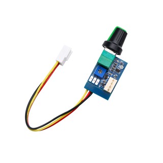 Bộ điều khiển tốc độ quạt 4 dây DC12V bằng tay có công tắc núm