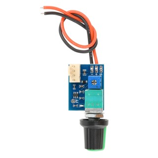Bộ điều khiển tốc độ quạt 4 dây DC12V bằng tay có công tắc núm