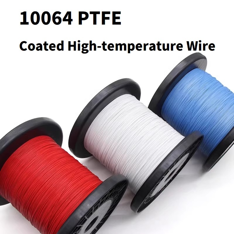 Dây mạ thiếc PTFE siêu mịn 10064 Dây điện tử 40 36 32 30 26 Dây nhiệt độ cao AWG