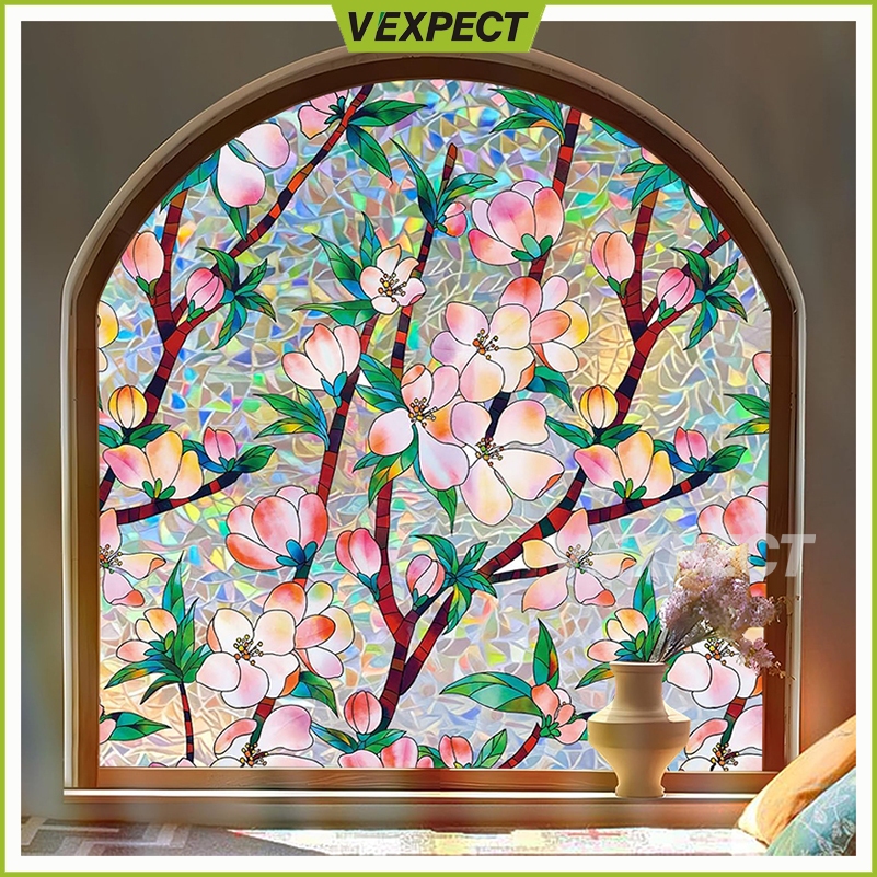 Decal Dán Kính Cầu Vồng, Miếng Dán Kính Không Dính, Dán Kính Chống Nhìn Trộm