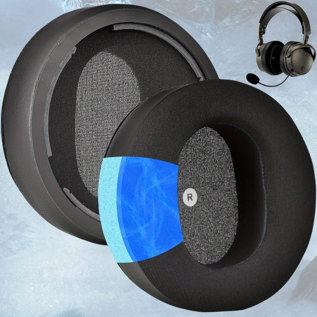 Miếng đệm tai bằng Gel làm mát Đệm tai cho tai nghe Audeze Maxwell, nâng cao sự thoải mái, độ bền, đ