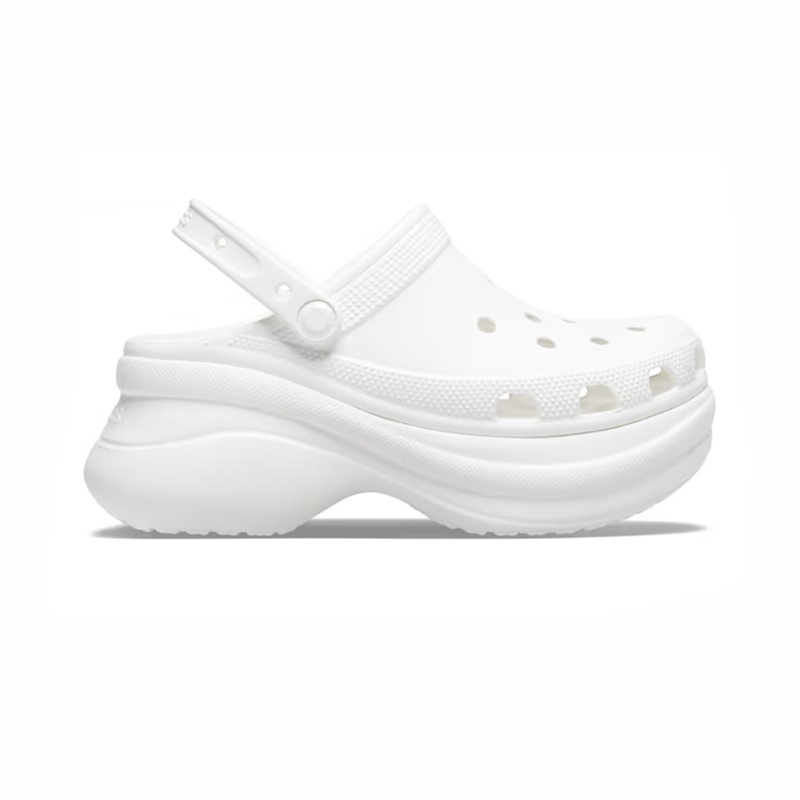 Giày nữ đế dày Crocs Bae Clog Retro-Trắng 206302-100