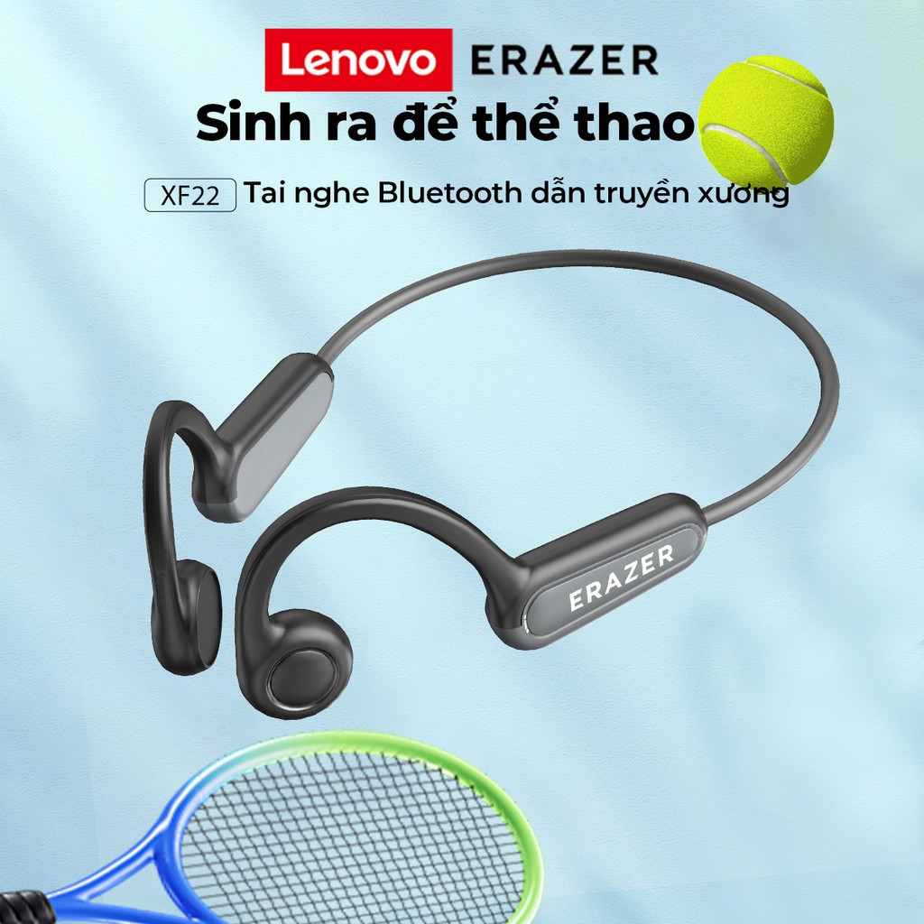 Lenovo ERAZER XF22 Dẫn Truyền Xương Không Dây Bluetooth 5.4 Tai Nghe Thể Thao Cảm Ứng Stereo HiFi Tai Nghe Chống Thấm Nước | BigBuy360 - bigbuy360.vn