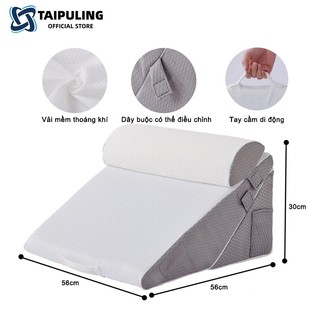  TAIPULING Gối tựa đầu giường kết hợp nằm sấp và kê châ-Dùng để chống trào ngược axit và giảm đau lưng 