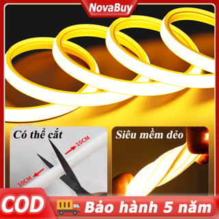  Combo 3M-30M Dây Đèn LED Dạng Sợi Tóc Neon COB Có Phích Cắm – Chống Nước Dẻo Phát Sáng Viền Trang Trí Nội Thất 