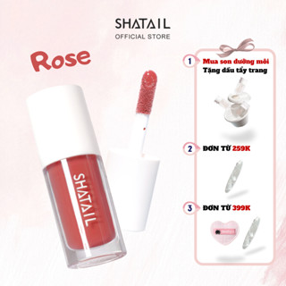 Lớp bóng dưỡng ẩm Dầu dưỡng/ Son bóng môi Shatail (5 màu) Mã màu: Rose