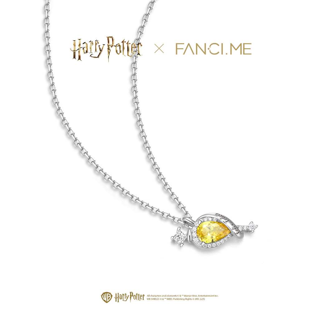 Vòng cổ bạc Fanci me x Harry Potter Felix Felicis Sterling