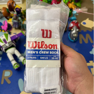 Tất thể thao Wilson thoáng khí, thấm hút mồ hôi cho nam và nữ - Phù hợp chạy bộ, tập thể dục và quần vợt (3 đôi)