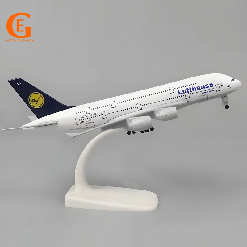 Đức Deutsche Lufthansa AG A380 Mẫu Máy Bay Airbus 380 Diecast Mô Phỏng Kim Loại Máy Bay Mô Hình Máy 