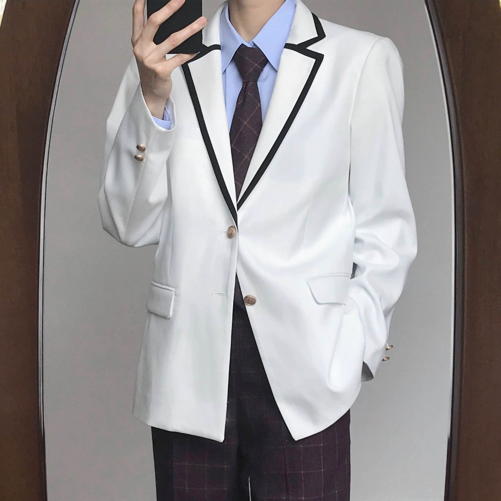 Quần áo nam Ngày học Cao đẳng Phong trường Suit Casual Suit Man