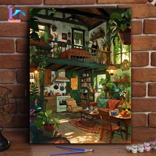  Hamlet【40x50cm Tranh sơn số Tranh sơn theo số tranh tô màu theo số diy quà tặng Anime nhà trang trí 