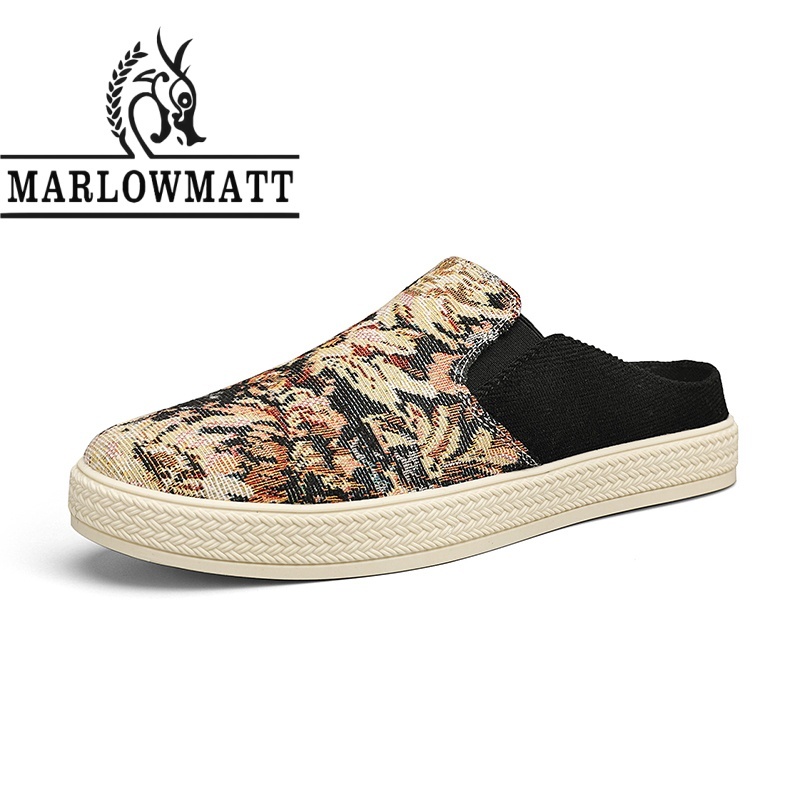 Giày Nam Marlowmatt | Thoáng Khí Chống Trơn Trượt | Phong cách Bohemian mới | Giày lười