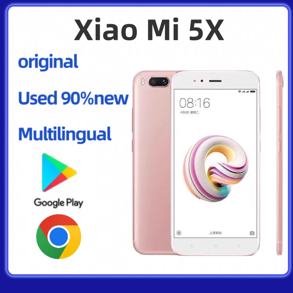 Điện thoại thông minh chính hãng Xiaomi MI5X 4 + 64GB 5.5 inch 12.0MP 3080mAh cũ 90% mới